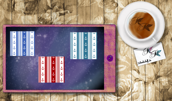 Digital Sticker Set Maritim Stil – Bild 6
