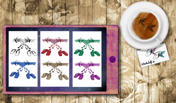 Digital Sticker Set Maritim Stil – Bild 8