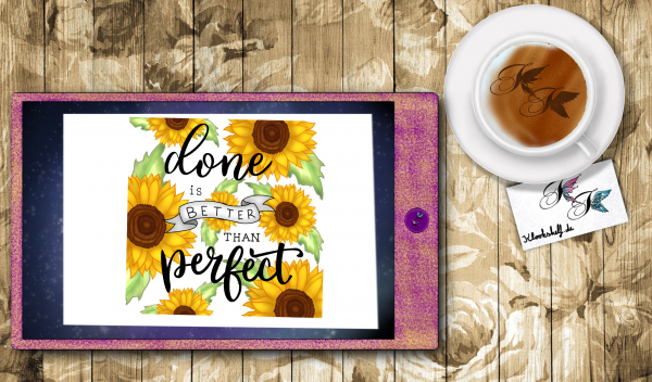 Digital Sticker Set Sonnenblumen / Sunflower Set – Bild 15