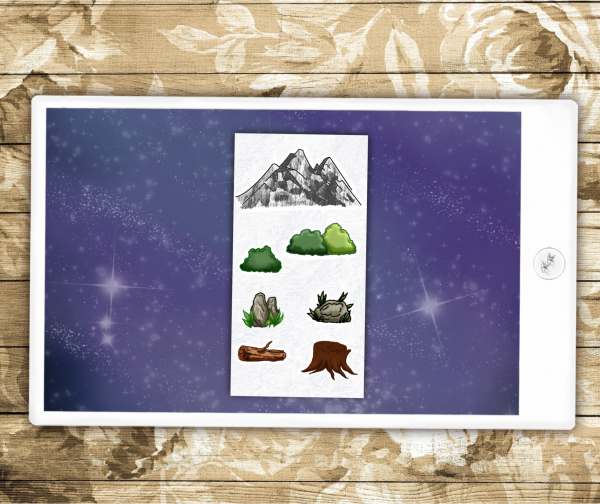 Digital Sticker Set Wandern im Wald – Bild 5