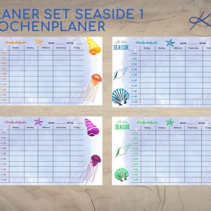 Planer Set Seaside 1 Wochenplaner