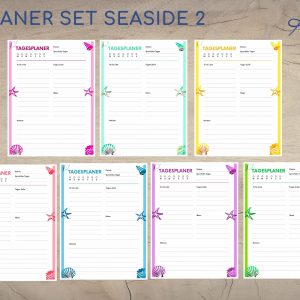 Planer Set Seaside 2 Tagesplaner