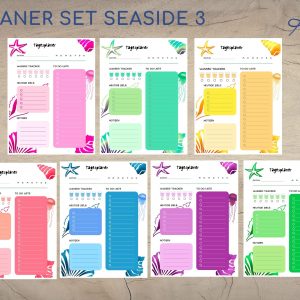 Planer Set Seaside 3 Tagesplaner