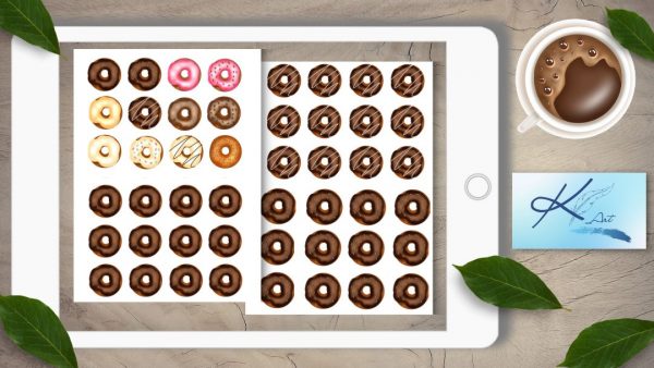 Donut Sticker – Bild 2