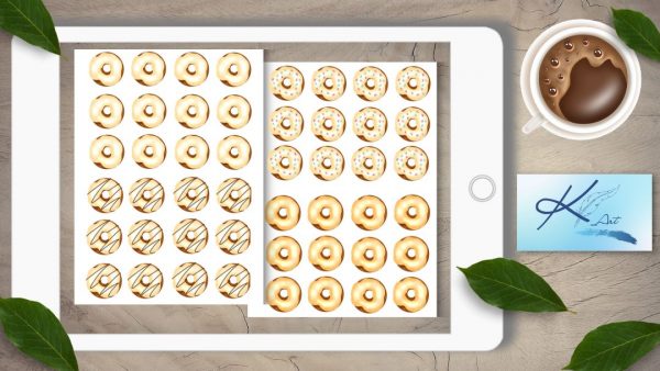 Donut Sticker – Bild 3