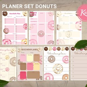 Planer Set Donuts