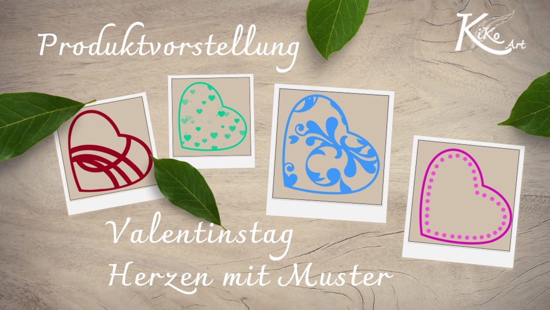 Sticker Valentin Herzen, KiKo Art