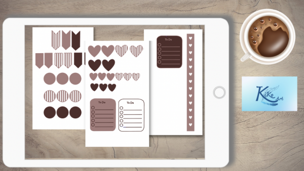 Valentinstag Notiz Sticker für Planer – Bild 8