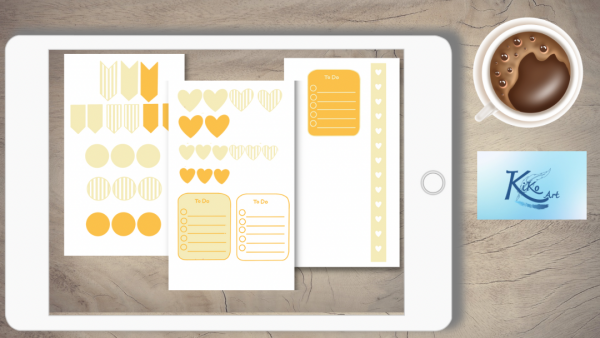 Valentinstag Notiz Sticker für Planer – Bild 6