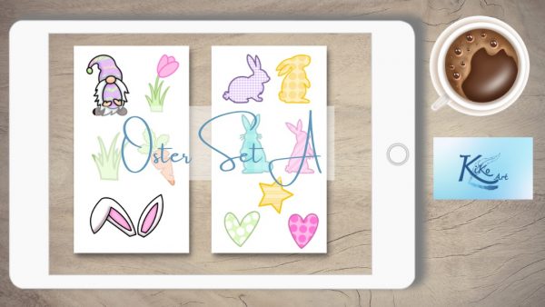 Oster Sticker Set A – Bild 2