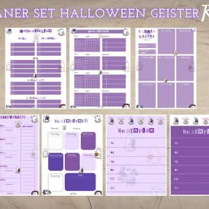Planer Halloween Geister