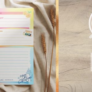 Jahreszeiten Notizblock | DIN A5 (14,8 cm x 21 cm), 25 Blatt