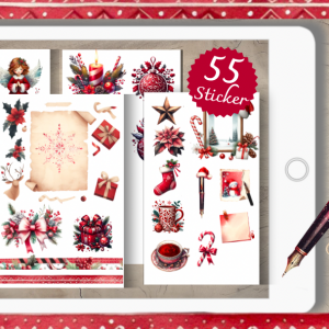 Weihnachts-Sticker Set 1