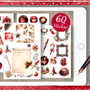 Weihnachts-Sticker Set 2