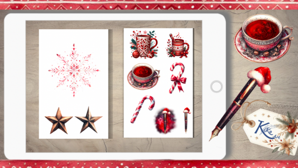 Weihnachts-Sticker Set 1 – Bild 5