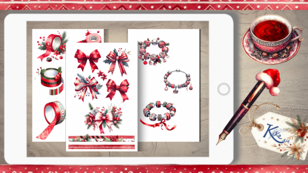 Weihnachts-Sticker Set 1 – Bild 2