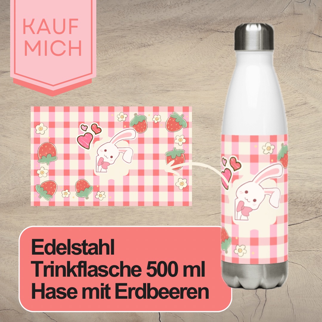240818 Trinkflasche1 Hase