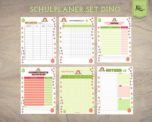Schulplaner Dino – Bild 3