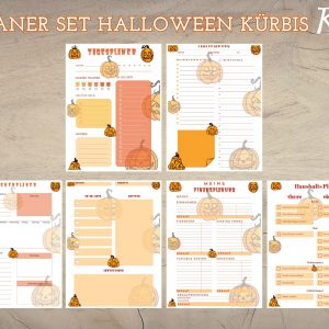 Planer Halloween Kürbisse