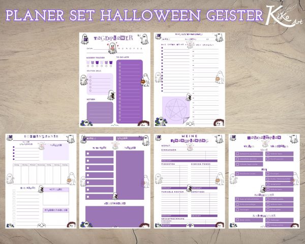 Planer Halloween Geister